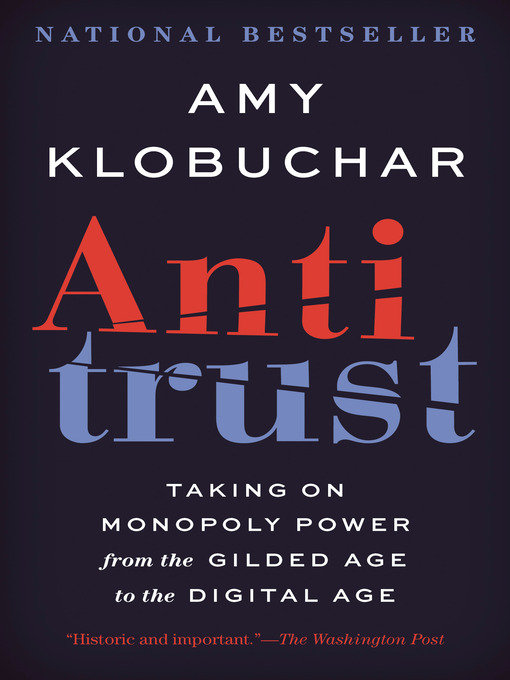 Title details for Antitrust by Amy Klobuchar - Wait list